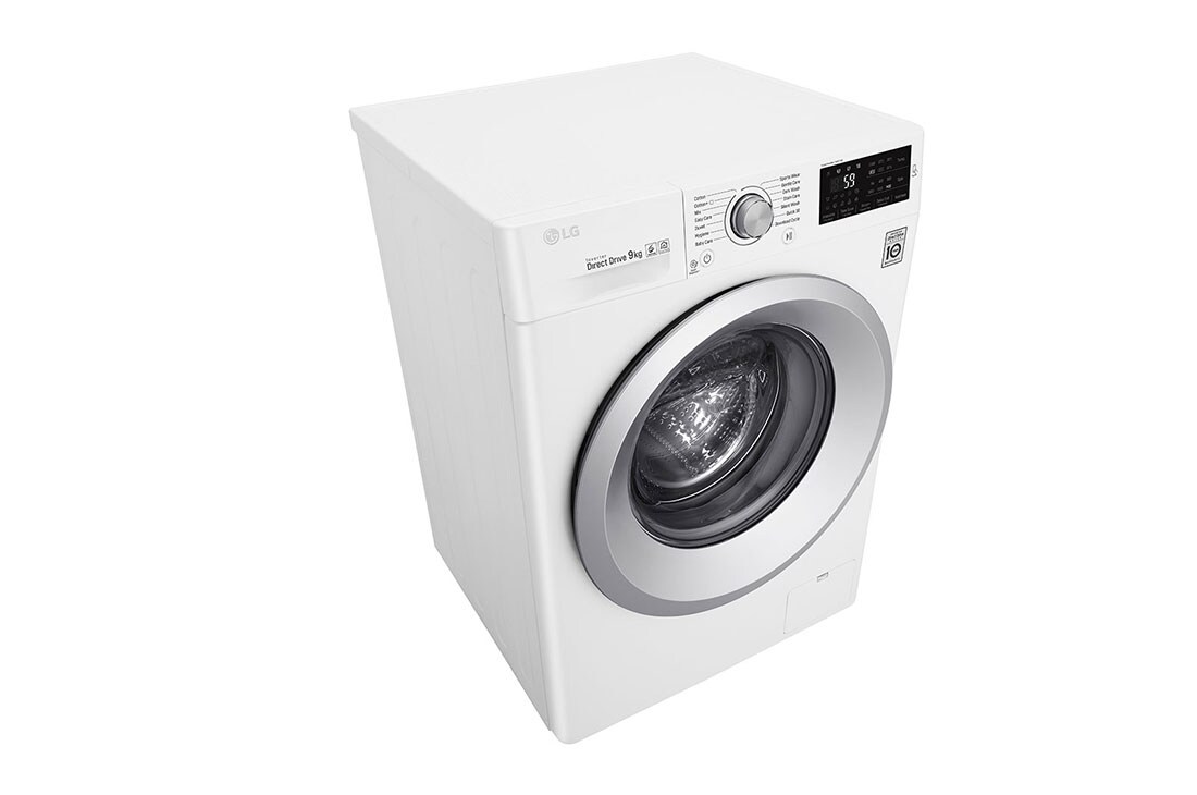 LG Mașină de spălat LG | 9Kg spălare | 6 Motion Direct Drive 10 ani garanție | Clasa A+++ | NFC Smart ThinQ | Alb, F4J5VN4W, thumbnail 8