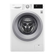 LG Mașină de spălat LG | 9Kg spălare | 6 Motion Direct Drive 10 ani garanție | Clasa A+++ | NFC Smart ThinQ | Alb, F4J5VN4W, thumbnail 1