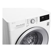 LG Mașină de spălat LG | 9Kg spălare | 6 Motion Direct Drive 10 ani garanție | Clasa A+++ | NFC Smart ThinQ | Alb, F4J5VN4W, thumbnail 7