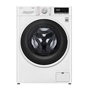 LG Mașină de spălat cu uscător | 8Kg spălare/5Kg uscare | 1400 rpm | AI Direct Drive™ | Clasa E |Clasa D ciclu spălare / Clasa E ciclu spălare + uscare | Steam™ | 6 Motion | ThinQ™ | Alb, F4DT408AIDD, thumbnail 4