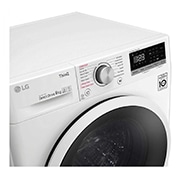LG Mașină de spălat  | 9Kg spălare | 1400 rpm | AI Direct Drive™ | Clasa D | Steam™ | ThinQ™ | Alb, F4WT409AIDD, thumbnail 3