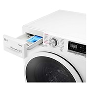 LG Mașină de spălat  | 9Kg spălare | 1400 rpm | AI Direct Drive™ | Clasa D | Steam™ | ThinQ™ | Alb, F4WT409AIDD, thumbnail 5