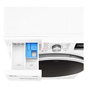 LG Mașină de spălat  | 9Kg spălare | 1400 rpm | AI Direct Drive™ | Clasa D | Steam™ | ThinQ™ | Alb, F4WT409AIDD, thumbnail 7