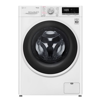 Mașină de spălat | 8Kg spălare | 1400 rpm | AI Direct Drive™ | Clasa D | Steam™ | ThinQ™ | Alb1