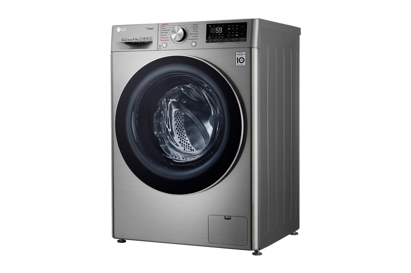 LG Mașină de spălat cu uscător (2 în 1) LG AI DD | 9Kg spălare/6Kg uscare | AI Direct Drive 10 ani garanție | Clasa A | Steam+™ | TurboWash™ | ThinQ™, F4DV709H2T, thumbnail 13