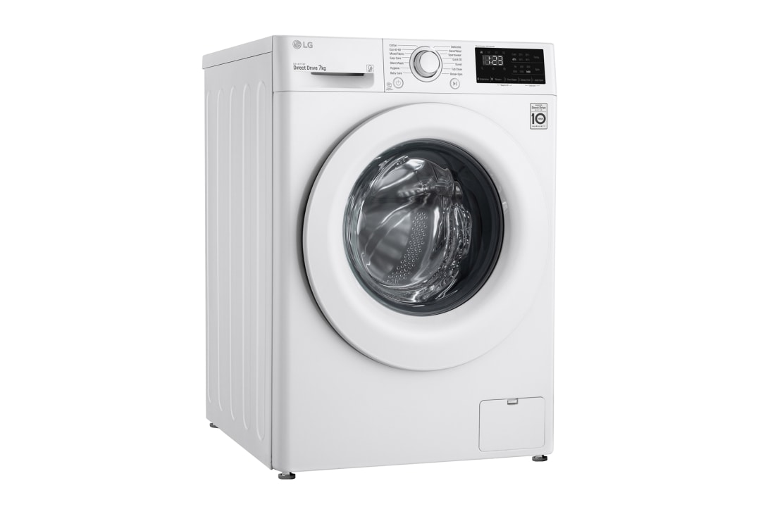 LG Mașină de spălat LG AI DD | 7Kg spălare | AI Direct Drive 10 ani garanție | Clasa D | SmartDiagnosis™ | Alb, F4WN207N3E, thumbnail 10