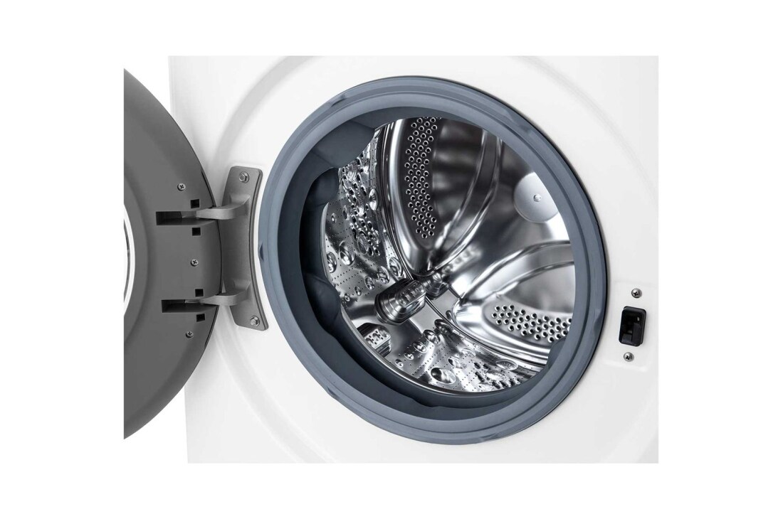 LG Mașină de spălat LG AI DD Slim | 6.5Kg spălare | AI Direct Drive 10 ani garanție | Clasa E | SmartDiagnosis™ | Alb, F2WN2S6N4E, thumbnail 3