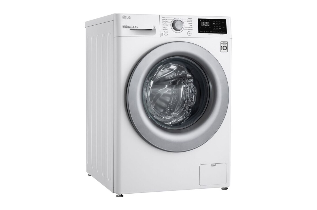 LG Mașină de spălat LG AI DD Slim | 6.5Kg spălare | AI Direct Drive 10 ani garanție | Clasa E | SmartDiagnosis™ | Alb, F2WN2S6N4E, thumbnail 10