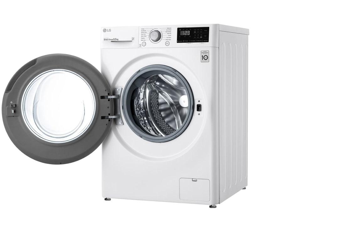 LG Mașină de spălat LG AI DD Slim | 6.5Kg spălare | AI Direct Drive 10 ani garanție | Clasa E | SmartDiagnosis™ | Alb, F2WN2S6N4E, thumbnail 13
