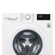 LG Mașină de spălat LG AI DD Slim | 6.5Kg spălare | AI Direct Drive 10 ani garanție | Clasa E | Steam | SmartDiagnosis™ | Alb, F2WN2S6S3E, F2WN2S6S3E, thumbnail 4