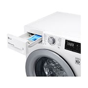 LG Mașină de spălat LG AI DD | 7Kg spălare | AI Direct Drive 10 ani garanție | Clasa D | SmartDiagnosis™ | Alb, Detail4 image, F4WN207N4E, thumbnail 5