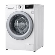 LG Mașină de spălat LG AI DD | 7Kg spălare | AI Direct Drive 10 ani garanție | Clasa D | SmartDiagnosis™ | Alb, Right image, F4WN207N4E, thumbnail 12