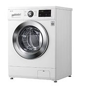 LG Mașină de spălat LG | 8kg spălare | 6 Motion Direct Drive™ 10 ani garanție | Clasa D | BabyCare | Smart Diagnosis™ | Alb, F4J3TN5WE, F4J3TN5WE, thumbnail 9