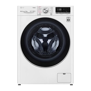 Mașină de spălat cu uscător(2 în 1) LG AI DD | 9Kg spălare/6Kg uscare | AI Direct Drive 10 ani garanție | TurboWash™ | Clasa E | Steam | ThinQ™ | Alb1