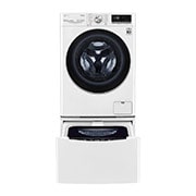 LG Mașină de spălat cu uscător(2 în 1) LG AI DD | 9Kg spălare/6Kg uscare | AI Direct Drive 10 ani garanție | TurboWash™ | Clasa E | Steam | ThinQ™ | Alb, F4DV709S1E, thumbnail 5