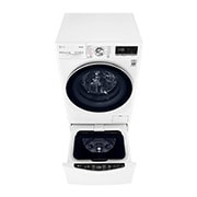 LG Mașină de spălat cu uscător(2 în 1) LG AI DD | 9Kg spălare/6Kg uscare | AI Direct Drive 10 ani garanție | TurboWash™ | Clasa E | Steam | ThinQ™ | Alb, F4DV709S1E, thumbnail 8