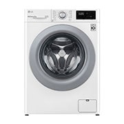 LG Mașină de spălat LG AI DD | 9Kg spălare | AI Direct Drive 10 ani garanție | Clasa B | SmartDiagnosis™ | Alb, Front image, F4WV309N4E, thumbnail 1