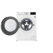 LG Mașină de spălat LG AI DD | 9Kg spălare | AI Direct Drive 10 ani garanție | Clasa B | SmartDiagnosis™ | Alb, Frontopen image, F4WV309N4E, thumbnail 2