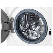 LG Mașină de spălat LG AI DD | 9Kg spălare | AI Direct Drive 10 ani garanție | Clasa B | SmartDiagnosis™ | Alb, Drum image, F4WV309N4E, thumbnail 4