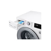 LG Mașină de spălat LG AI DD | 9Kg spălare | AI Direct Drive 10 ani garanție | Clasa B | Steam™ | SmartDiagnosis™ | Alb, Detail4 image, F4WV309S4E, thumbnail 5