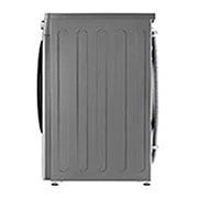 LG Mașină de spălat LG AI DD | 8Kg spălare | AI Direct Drive 10 ani garanție | Clasa C |Steam™ | SmartDiagnosis™ | Argintiu, Side view, F4WV308S6TE, thumbnail 8