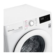 LG Mașină de spălat LG AI DD | 9Kg spălare | AI Direct Drive 10 ani garanție | Clasa B | Steam™ | SmartDiagnosis™ | Alb, F4WV309S3E, F4WV309S3E, thumbnail 3