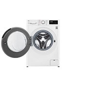 LG Mașină de spălat LG AI DD Slim | 7Kg spălare | AI Direct Drive 10 ani garanție | Clasa E | Steam | SmartDiagnosis™ | Alb, F2WN2S7S4E, thumbnail 2