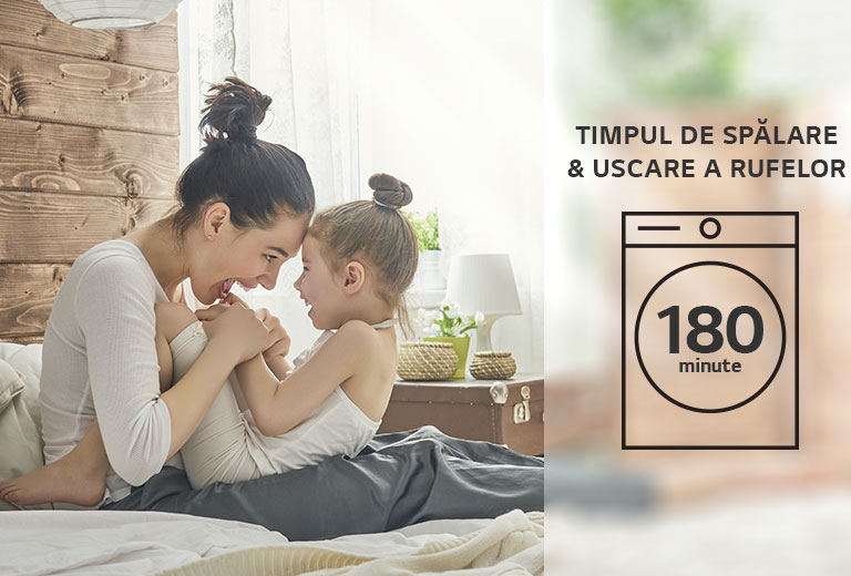 Economisiți timpul alocat rufelor murdare