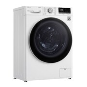 LG Mașină de spălat cu uscător Slim | 7Kg spălare/5Kg uscare | 1400 rpm | AI Direct Drive™ | Clasa D ciclu spălare / Clasa E ciclu spălare + uscare | TurboWash™ | ThinQ™ | Alb, Left image, F2DV5S7N0E, thumbnail 10