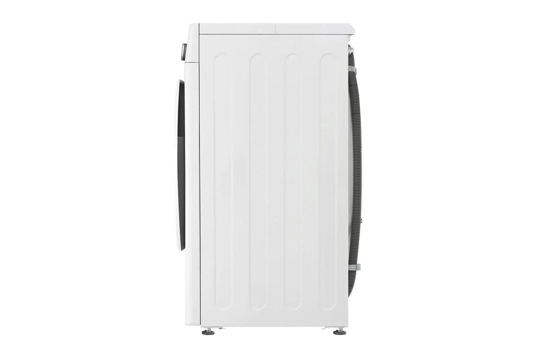 LG Mașină de spălat cu uscător Slim | 7Kg spălare/5Kg uscare | 1400 rpm | AI Direct Drive™ | Clasa D ciclu spălare / Clasa E ciclu spălare + uscare | TurboWash™ | ThinQ™ | Alb, Side image, F2DV5S7N0E, thumbnail 14