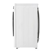 LG Mașină de spălat cu uscător Slim | 7Kg spălare/5Kg uscare | 1400 rpm | AI Direct Drive™ | Clasa D ciclu spălare / Clasa E ciclu spălare + uscare | TurboWash™ | ThinQ™ | Alb, Side image, F2DV5S7N0E, thumbnail 14
