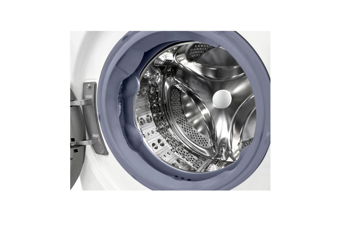 LG Mașină de spălat  | 10.5Kg spălare | 1400 rpm | AI Direct Drive™ | Clasa B | Steam™ | Turbowash™ | ThinQ™ | Alb, Drum Detail image, F4WV510S0E, thumbnail 3