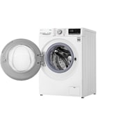 LG Mașină de spălat  | 10.5Kg spălare | 1400 rpm | AI Direct Drive™ | Clasa B | Steam™ | Turbowash™ | ThinQ™ | Alb, Right Open image, F4WV510S0E, thumbnail 13