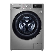 LG Mașină de spălat cu uscător  | 9Kg spălare/6Kg uscare | 1400 rpm | AI Direct Drive™ | Clasa A ciclu spălare / Clasa E ciclu spălare + uscare | Steam+™ | TurboWash™39 | ThinQ™ | Argintiu, F4DV709S2TE, F4DV709S2TE, thumbnail 1