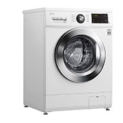 LG Mașină de spălat cu uscător | 8kg spălare/5kg uscare | 1400 rpm | 6 Motion Direct Drive™ | Clasa D ciclu spălare / Clasa E ciclu spălare + uscare | Smart Diagnosis™ | Alb, Left, F4J3TM5WE, thumbnail 8