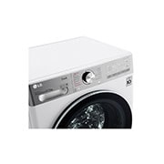 LG Mașină de spălat cu uscător Slim | 8.5 Kg spălare/5 Kg uscare | 1200 rpm | AI Direct Drive™ | Clasa A ciclu spălare / Clasa E ciclu spălare + uscare | TurboWash™ | Steam+™ | ThinQ™ | Alb, F2DV9S8H2E, F2DV9S8H2E, thumbnail 3