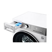 LG Mașină de spălat cu uscător Slim | 8.5 Kg spălare/5 Kg uscare | 1200 rpm | AI Direct Drive™ | Clasa A ciclu spălare / Clasa E ciclu spălare + uscare | TurboWash™ | Steam+™ | ThinQ™ | Alb, F2DV9S8H2E, F2DV9S8H2E, thumbnail 5