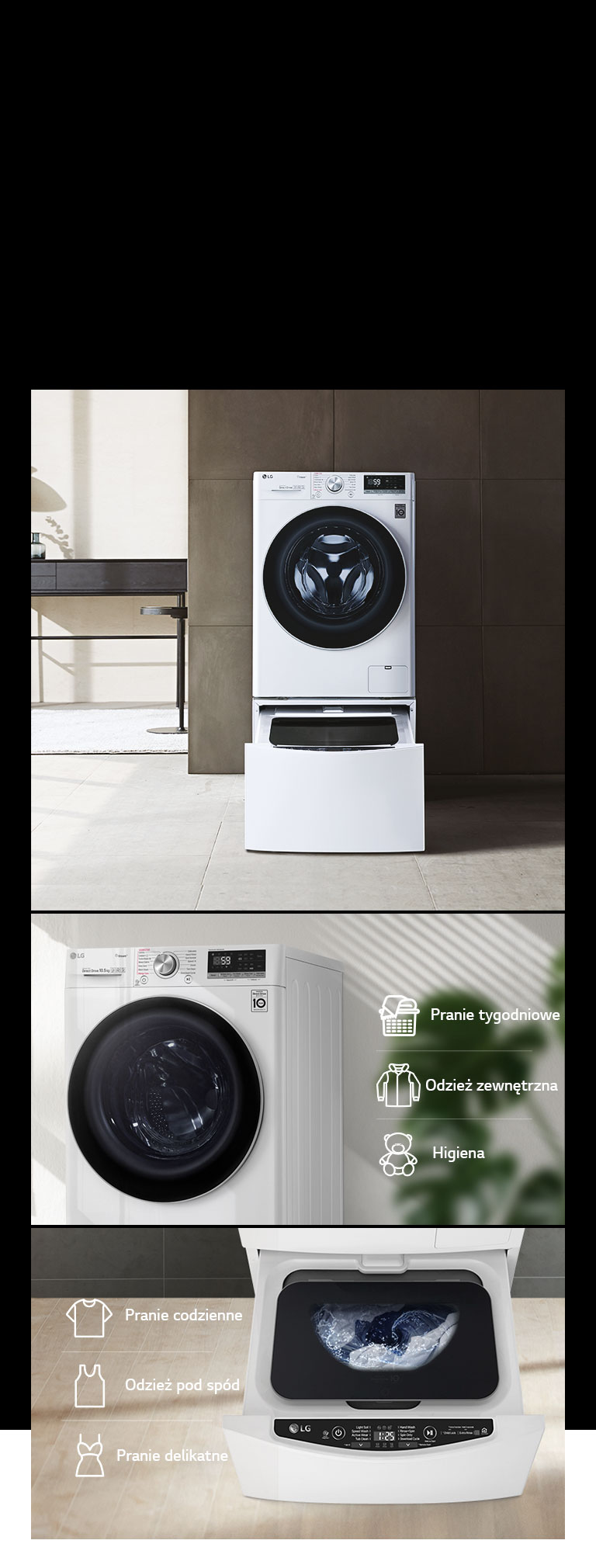 Dostępne z TWINWash™ Mini