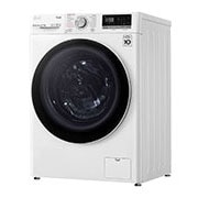 LG Mașină de spălat cu uscător | 9Kg spălare / 6Kg uscare | AI Direct Drive™ | Clasa B ciclu spălare / Clasa E ciclu spălare + uscare  | TurboWash™ 59| Steam™ | ThinQ™ | Alb, Right side image, F4DV509S0E, thumbnail 11