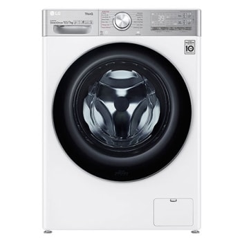 Mașină de spălat cu uscător | 10,5kg spălare/ 7kg uscare | 1400 rpm | AI Direct Drive™ | Clasa A ciclu spălare / Clasa E ciclu spălare + uscare | Steam+™ |  TurboWash™39 | Alb1