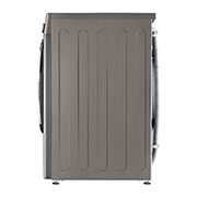 LG Mașină de spălat cu uscător | 9Kg spălare/6Kg uscare | 1400 rpm | AI Direct Drive™ | Clasa B ciclu spălare / Clasa E ciclu spălare + uscare | ThinQ™ | Steam™ | Platină, vedere laterală, F4DV509S2TE, thumbnail 14