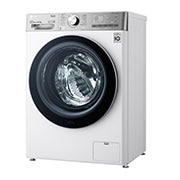 LG Mașină de spălat Slim | 8.5kg spălare | 1200 rpm | AI Direct Drive™ | Clasa A | Steam™ | ThinQ™ | Alb, Right_slim, F2WV9S8P2E, thumbnail 12