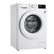 LG Mașină de spălat | 7kg spălare | 1200 rpm | AI Direct Drive™ | Clasa D | Steam™ | Smart Diagnosis™ | Alb, vedere din perspectivă din stânga, F2WV3S7S3E, thumbnail 10