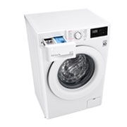 LG Mașină de spălat | 7kg spălare | 1200 rpm | AI Direct Drive™ | Clasa D | Steam™ | Smart Diagnosis™ | Alb, vederea din perspectivă de sus cu sertarul deschis, F2WV3S7S3E, thumbnail 9