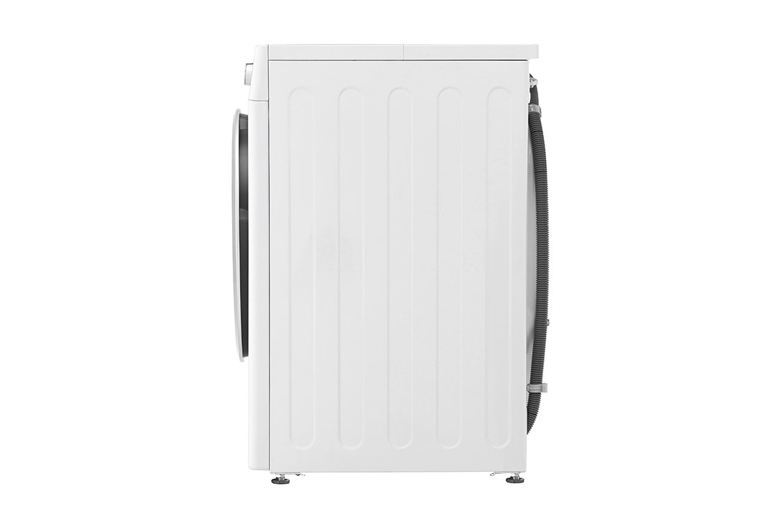 LG Mașină de spălat LG | 9kg spălare | 1400 rpm | AI Direct Drive™ | Clasa B | Steam™ | Smart Diagnosis™ | Alb, Side image, F4WV3S9AIDD, thumbnail 14