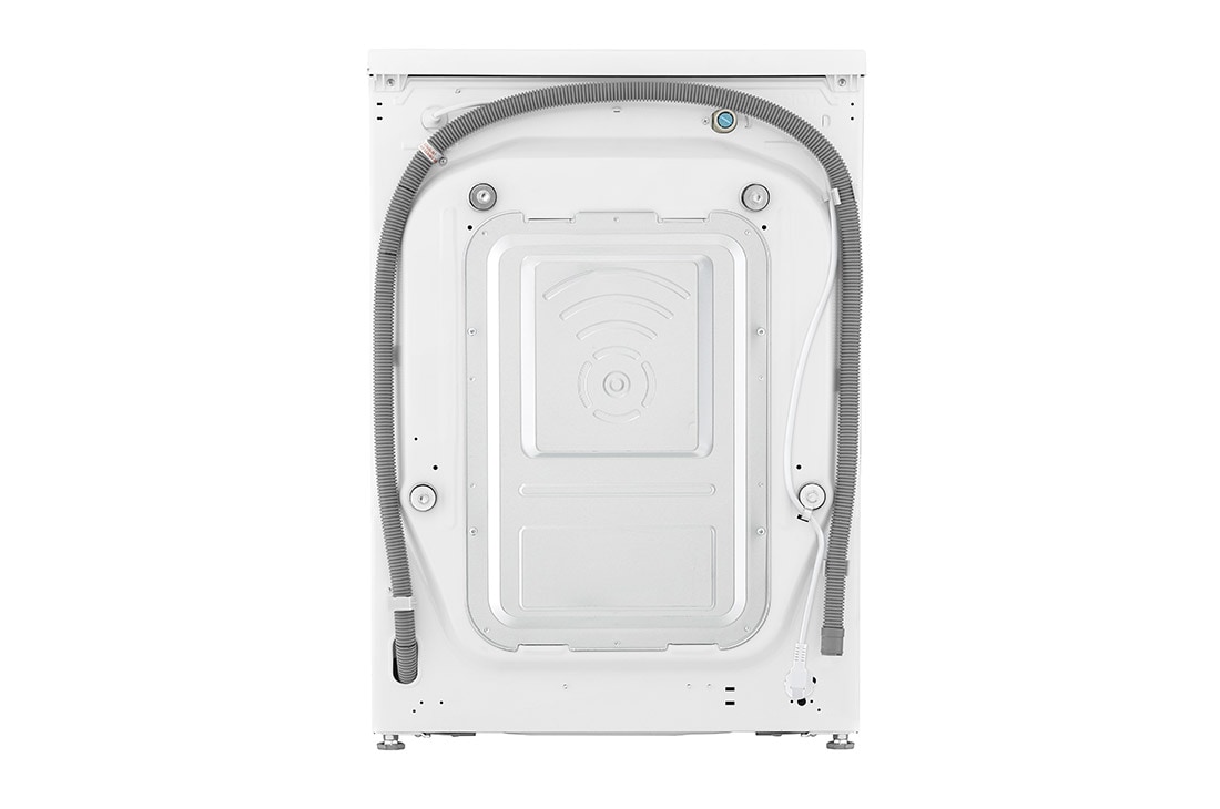 LG Mașină de spălat LG | 9kg spălare | 1400 rpm | AI Direct Drive™ | Clasa B | Steam™ | Smart Diagnosis™ | Alb, Back image, F4WV3S9AIDD, thumbnail 15