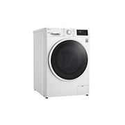 LG Mașină de spălat LG | 9kg spălare | 1400 rpm | AI Direct Drive™ | Clasa B | Steam™ | Smart Diagnosis™ | Alb, Left image, F4WV3S9AIDD, thumbnail 10