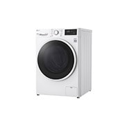 LG Mașină de spălat LG | 9kg spălare | 1400 rpm | AI Direct Drive™ | Clasa B | Steam™ | Smart Diagnosis™ | Alb, Right Low Perspective image, F4WV3S9AIDD, thumbnail 12