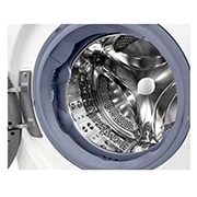 LG  Mașină de spălat LG | 9kg spălare | 1400 rpm | AI Direct Drive™ | Clasa B | Steam™ | TurboWash™ | ThinQ™ | Alb, Drum view, F4WV509S1EA, thumbnail 4