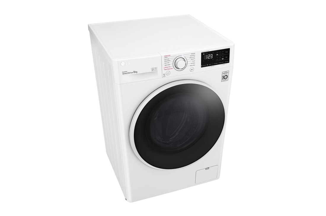 LG Mașină de spălat LG | 8kg spălare | 1400 rpm | AI Direct Drive™ | Clasa B | Steam™ | Smart Diagnosis™ | Alb, F4WV3S8AIDD, F4WV3S8AIDD, thumbnail 8